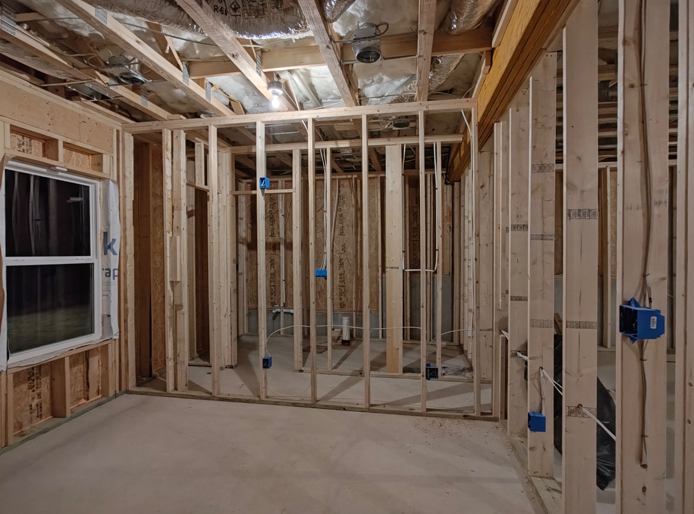 Load center, smoke and CO circuits